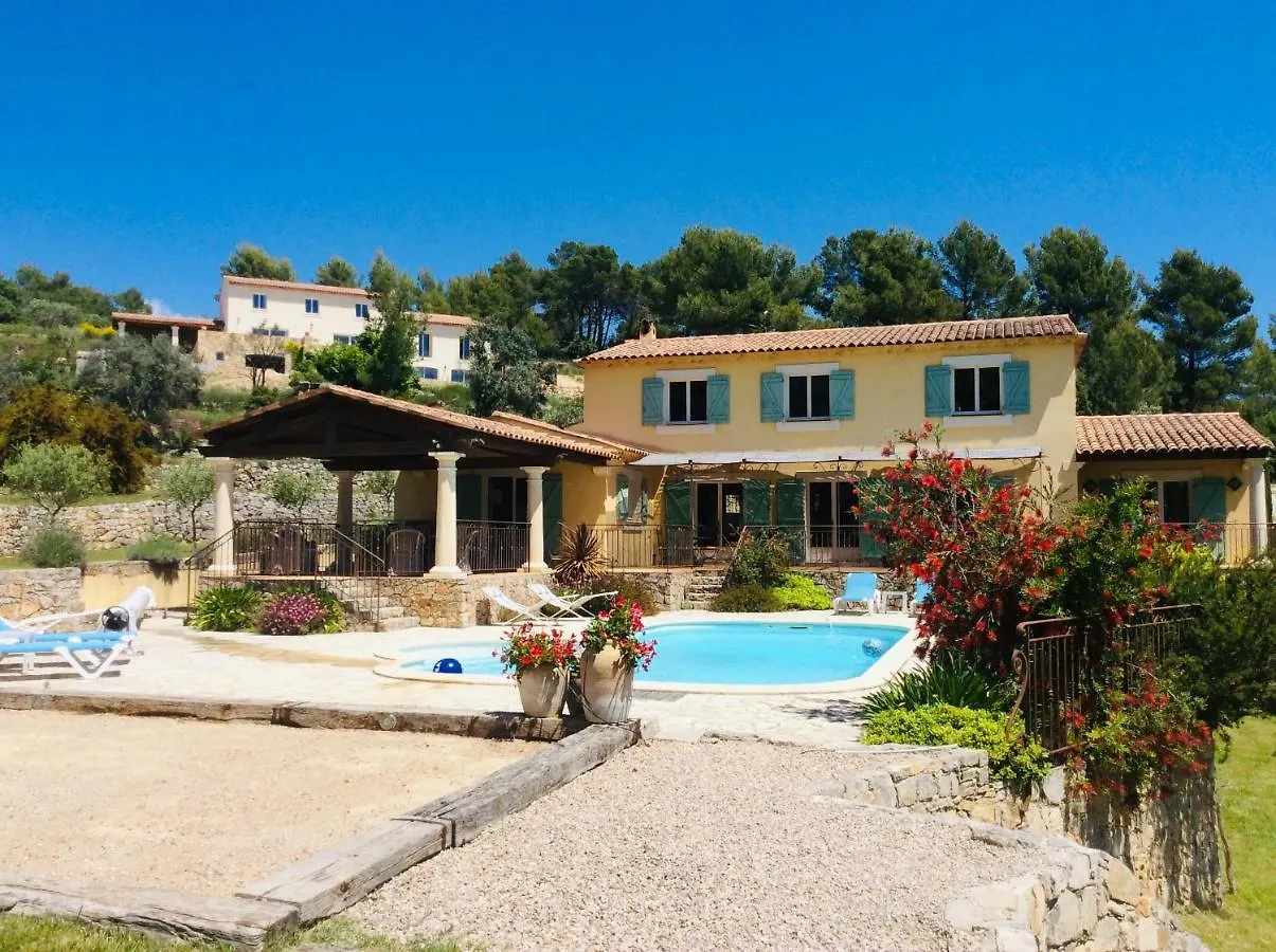 Willa La Bastide Des Cairns Seillans Francja